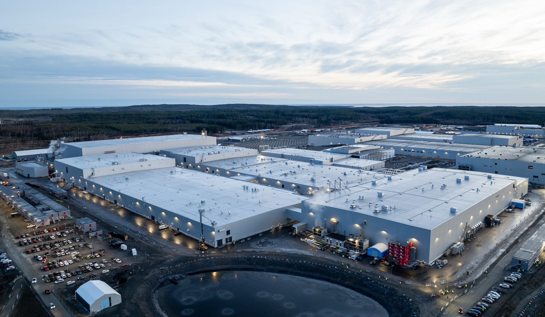 Northvolt Drönarbild