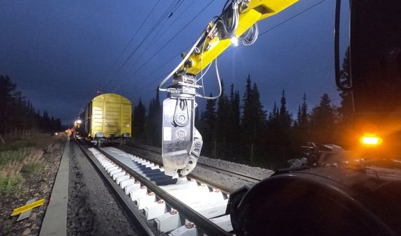 Spårbyte Malmbanan