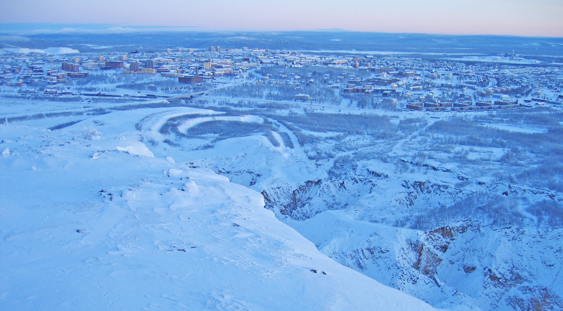 Kiruna LKAB Sprickor
